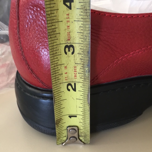 Dansko Red and Black tie-up Walking Shoes - Picture 15 of 16